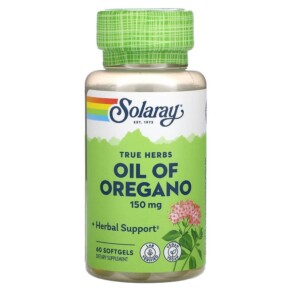 Thực phẩm chức năng Solaray Oil of Oregano 150 mg 60 Softgels 076280082524