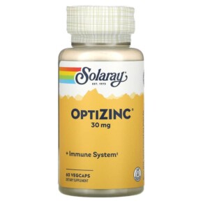 Thực phẩm chức năng Solaray Optizinc 30 mg 60 VegCaps 076280047073