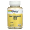 Solaray Pantothenic Acid 500 mg 100 VegCaps 4 Thực phẩm chức năng Solaray Pantothenic Acid 500 mg 100 VegCaps 076280043808