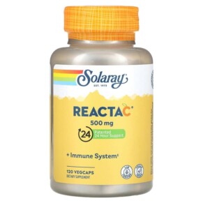 Thực phẩm chức năng Solaray Reacta-C 500 mg 120 VegCaps 076280610741