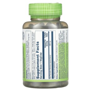 Thành phần vi chất của Solaray Saw Palmetto 580 mg 180 VegCaps 076280015515