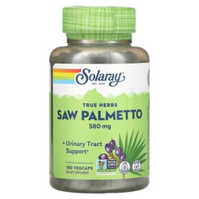 Thực phẩm chức năng Solaray Saw Palmetto 580 mg 180 VegCaps 076280015515