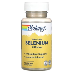 Thực phẩm chức năng Solaray Selenium 200 mcg 90 VegCaps 076280046786