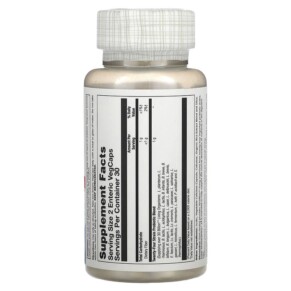 Thành phần vi chất của Solaray Super Multidophilus 15 Billion CFU 60 Enteric Vegcaps 076280905786