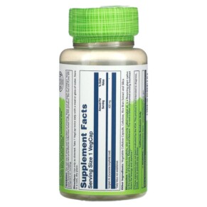 Thành phần vi chất của Solaray Tongkat Ali 400 mg 60 VegCaps 076280544336