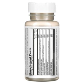 Thành phần vi chất của Solaray Total Cleanse Lymph 60 Vegetarian Capsules 076280083330