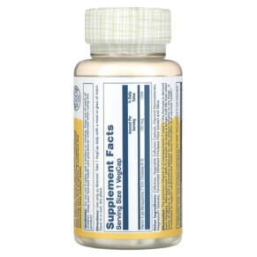 Thành phần vi chất của Solaray Triple Strength Vitamin K-2 Menaquinone-7 150 mcg 30 VegCaps 076280278774