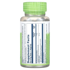 Thành phần vi chất của Solaray True Herbs Aloe Vera Gel 10 mg 100 VegCaps 076280001204