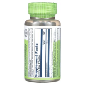 Thành phần vi chất của Solaray True Herbs Valerian 470 mg 100 VegCaps 076280016307