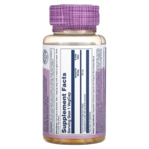 Thành phần vi chất của Solaray Turmeric 300 mg 60 VegCaps 076280038002