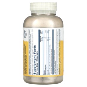 Thành phần vi chất của Solaray Vitamin C Chewables Natural Cherry 500 mg 100 Chewables 076280044904