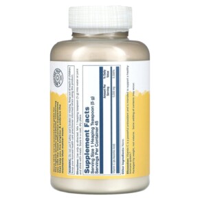 Thành phần vi chất của Solaray Vitamin C Powder 5.000 mg 8 oz (227 g) 076280044959