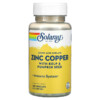 Thực phẩm chức năng Solaray Zinc Copper with Kelp & Pumpkin Seed 100 VegCaps 076280471052