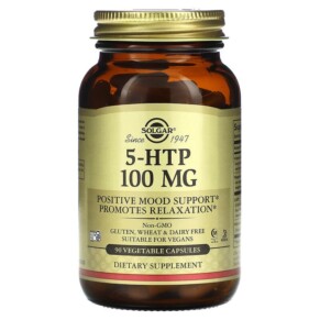 Thực phẩm chức năng Solgar 5-HTP 100 mg 90 Vegetable Capsules 033984014534