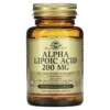 Solgar Alpha Lipoic Acid 200 mg 50 Vegetable Capsules 5 Thực phẩm chức năng Solgar Alpha Lipoic Acid 200 mg 50 Vegetable Capsules 033984000582