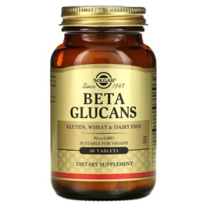Thực phẩm chức năng Solgar Beta Glucans 60 Tablets 033984002357