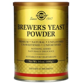 Thực phẩm chức năng Solgar Brewer's Yeast Powder 14 oz (400 g) 033984003804