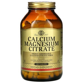 Thực phẩm chức năng Solgar Calcium Magnesium Citrate 250 Tablets 033984005105
