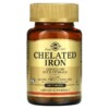 Thực phẩm chức năng Solgar Chelated Iron 100 Tablets 033984006805