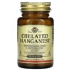 Solgar Chelated Manganese 100 Tablets 4 Thực phẩm chức năng Solgar Chelated Manganese 100 Tablets 033984007208