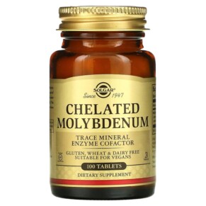 Thực phẩm chức năng Solgar Chelated Molybdenum 100 Tablets 033984007406