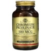 Solgar Chromium Picolinate 500 mcg 120 Vegetable Capsules 5 Thực phẩm chức năng Solgar Chromium Picolinate 500 mcg 120 Vegetable Capsules 033984008724