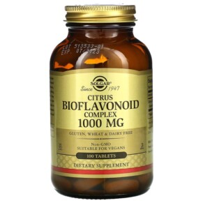 Thực phẩm chức năng Solgar Citrus Bioflavonoid Complex 1.000 mg 100 Tablets 033984009202