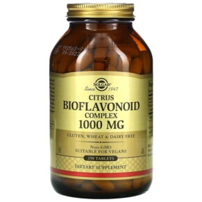 Thực phẩm chức năng Solgar Citrus Bioflavonoid Complex 1.000 mg 250 Tablets 033984009219