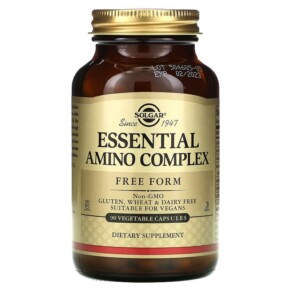 Thực phẩm chức năng Solgar Essential Amino Complex 90 Vegetable Capsules 033984001022