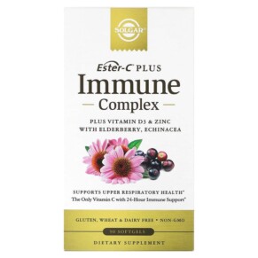 Thực phẩm chức năng Solgar Ester-C Plus Immune Complex 90 Softgels 033984006850