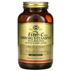 Thực phẩm chức năng Solgar Ester-C Plus Vitamin C 1.000 mg 180 Tablets 033984591974
