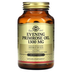 Thực phẩm chức năng Solgar Evening Primrose Oil 1.300 mg 60 Softgels 033984010574