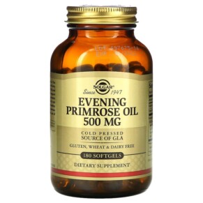 Thực phẩm chức năng Solgar Evening Primrose Oil 500 mg 180 Softgels 033984010437