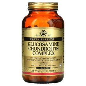Thực phẩm chức năng Solgar Extra Strength Glucosamine Chondroitin Complex 150 Tablets 033984012882