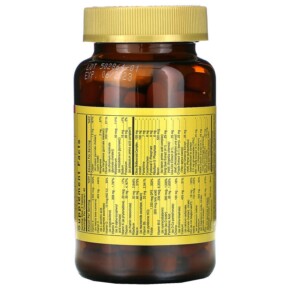 Thành phần vi chất của Solgar Female Multiple 120 Tablets 033984591998