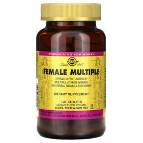 Thực phẩm chức năng Solgar Female Multiple 120 Tablets 033984591998