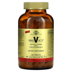 Thực phẩm chức năng Solgar Formula VM-75 250 Tablets 033984303904
