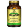 Thực phẩm chức năng Solgar Full Potency Herbs Cinnamon 100 Vegetable Capsules 033984008779
