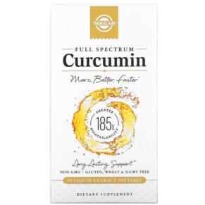 Thực phẩm chức năng Solgar Full Spectrum Curcumin 90 Liquid Extract Softgels 033984547087