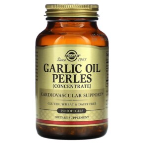 Thực phẩm chức năng Solgar Garlic Oil Perles Concentrate 250 Softgels 033984012219