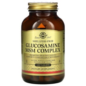 Thực phẩm chức năng Solgar Glucosamine MSM Complex 120 Tablets 033984013155