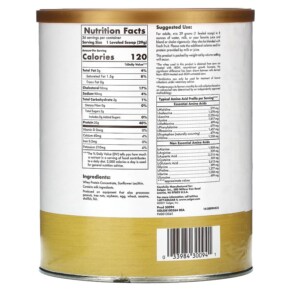 Solgar Grass Fed Whey To Go Protein Powder Unflavored 36.8 oz (1.044 g) 3 Thành phần vi chất của Solgar Grass Fed Whey To Go Protein Powder Unflavored 36.8 oz (1.044 g) 033984300941