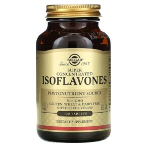 Thực phẩm chức năng Solgar Isoflavones Super Concentrated 120 Tablets 033984014596