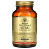 Thực phẩm chức năng Solgar Kosher Omega-3 with EPA & DHA 675 mg 50 Softgels 033984005396