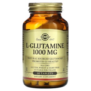 Thực phẩm chức năng Solgar L-Glutamine 1.000 mg 60 Tablets 033984012547