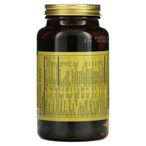 Thành phần vi chất của Solgar Male Multiple 120 Tablets 033984012066