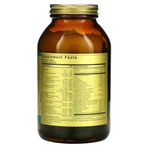 Thành phần vi chất của Solgar Male Multiple 180 Tablets 033984017146