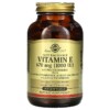 Thực phẩm chức năng Solgar Natural Source Vitamin E 670 mg (1.000 IU) 100 Softgels 033984035614