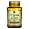 Thực phẩm chức năng Solgar Naturally Sourced Vitamin K2 100 mcg 50 Vegetable Capsules 033984036031