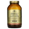 Solgar Omega-3 Fish Oil Concentrate 120 Softgels 4 Thực phẩm chức năng Solgar Omega-3 Fish Oil Concentrate 120 Softgels 033984017887